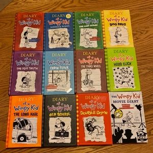 Diary of a Wimpy Kid - All 12 Hardcover Books $30